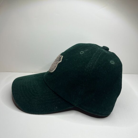 Santos‎ Laguna Football Soccer Fan Ink Corduroy Hat Green Adjustable - Picture 2 of 5